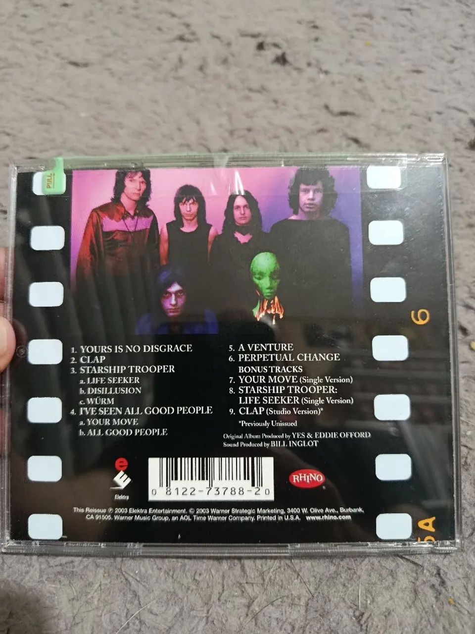 CD The Yes Album Expanded & Remastered (importado) - CDs, DVDs etc