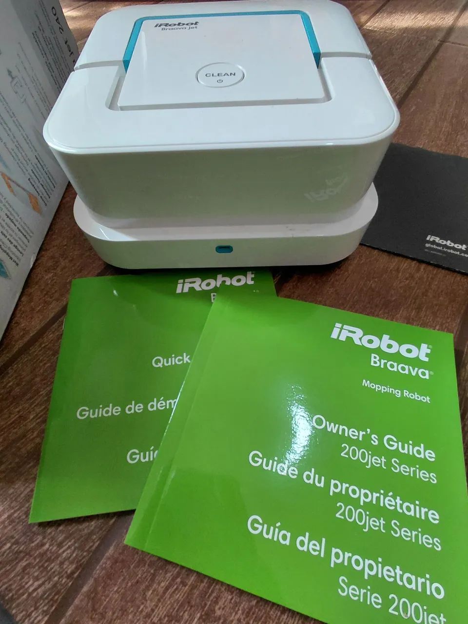 Robô Passa Pano iRobot Braava jet 240 - Completo na Caixa (Pouco