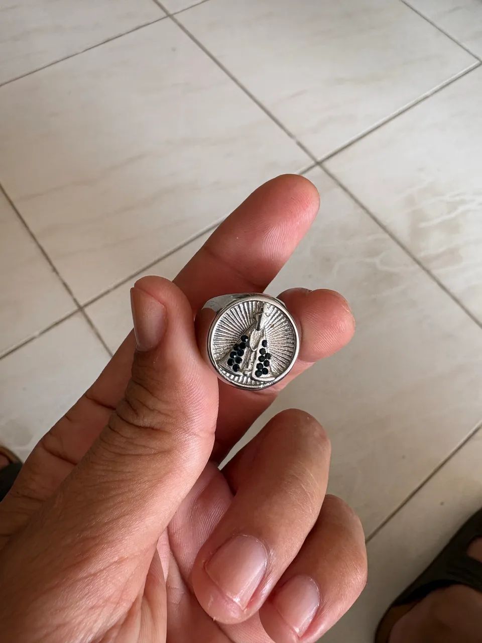 Anel novo inox
