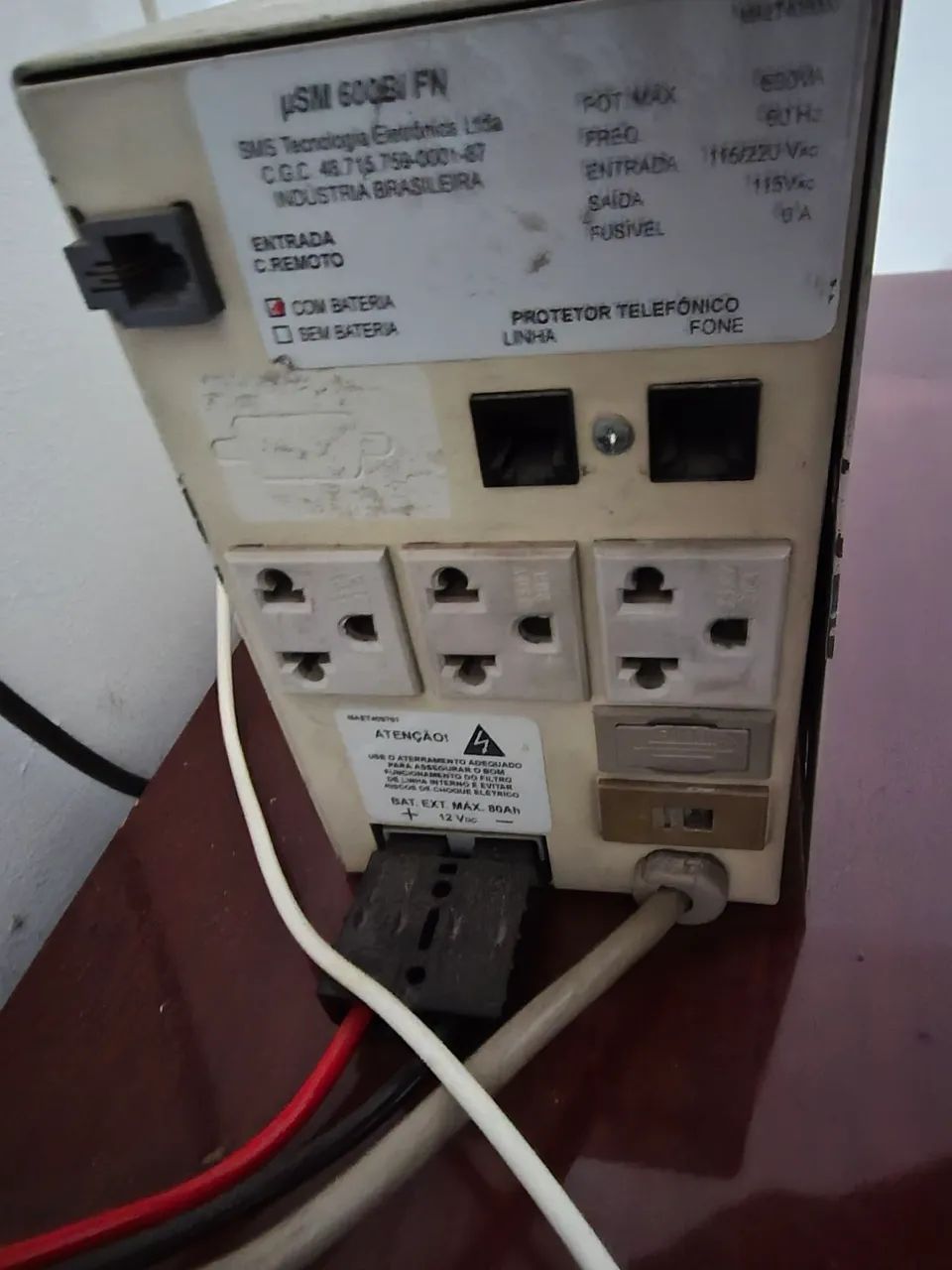 Nobreak defeito. - Foto 3