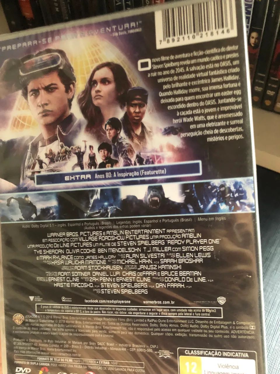 DVD jogador número 1 lacrado  - Foto 2