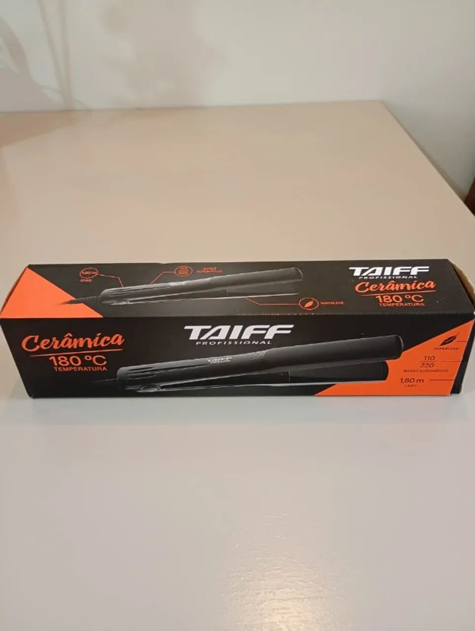 Prancha Taiff Cerâmica Profissional Bivolt Nova - Foto 2