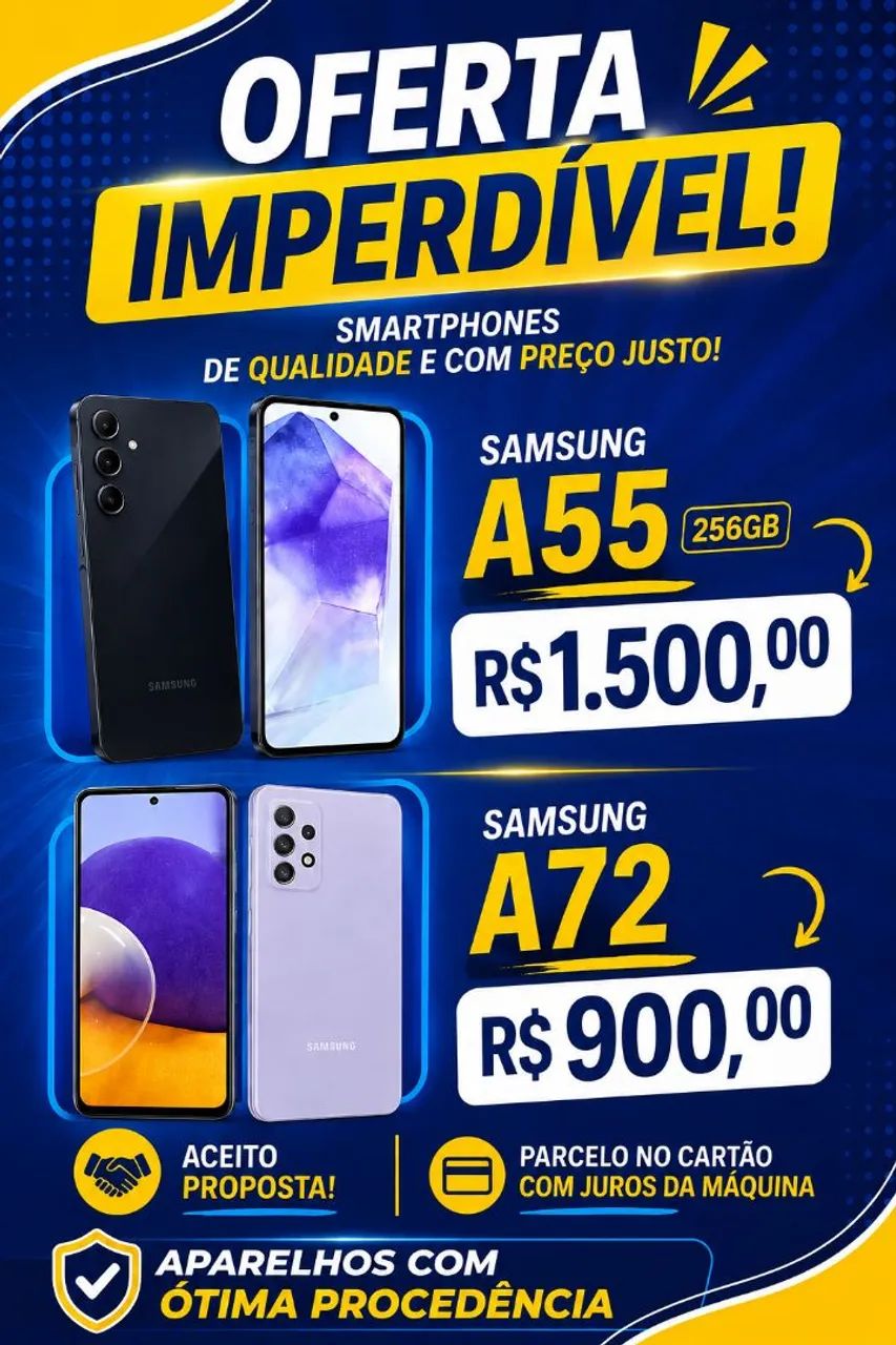 Novo e Conservado Celulares 