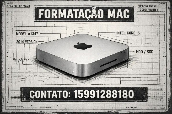 Formatação Mac Mini Sorocaba