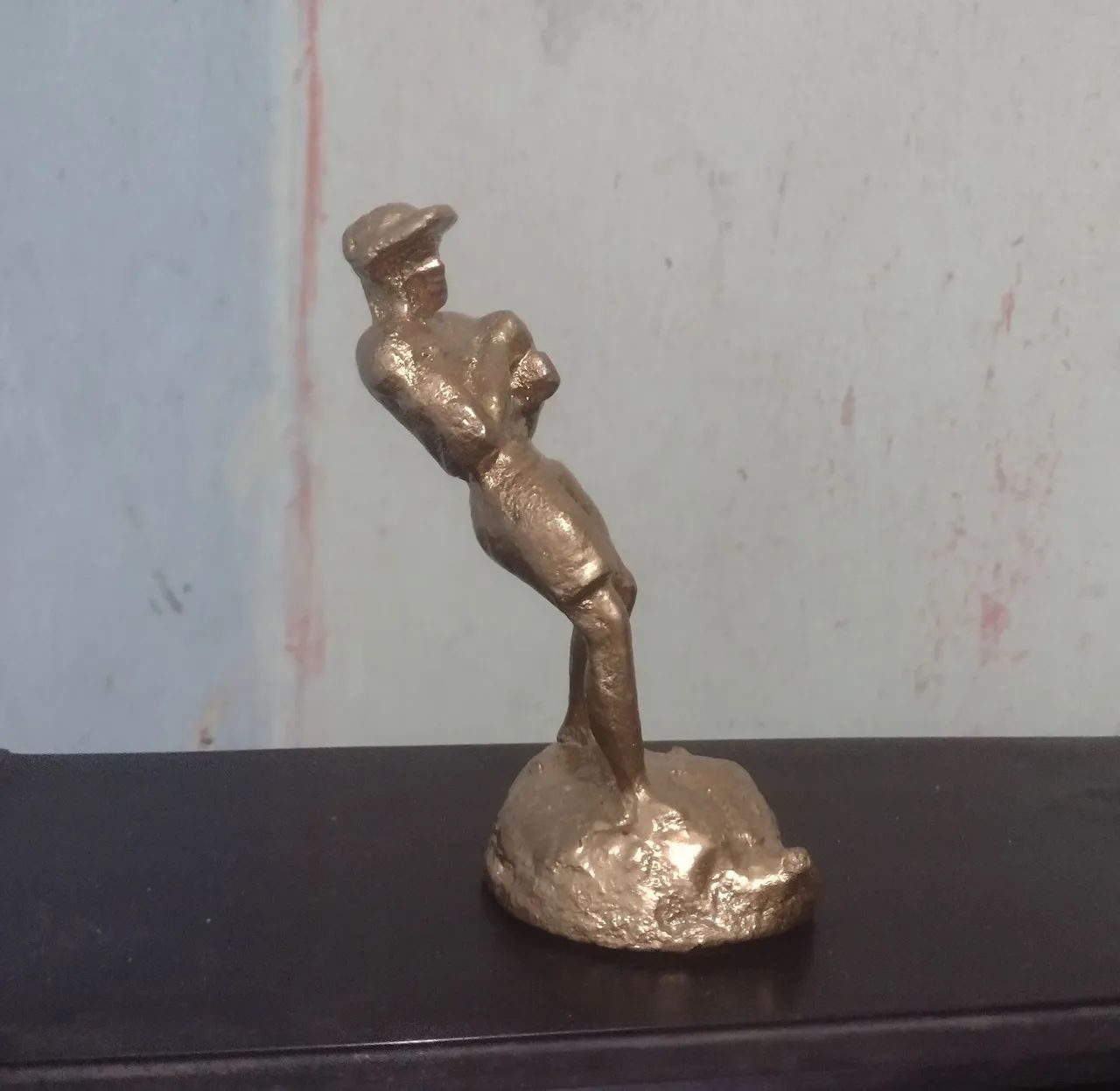 Estatueta de lutador de boxe esquivando - Foto 4