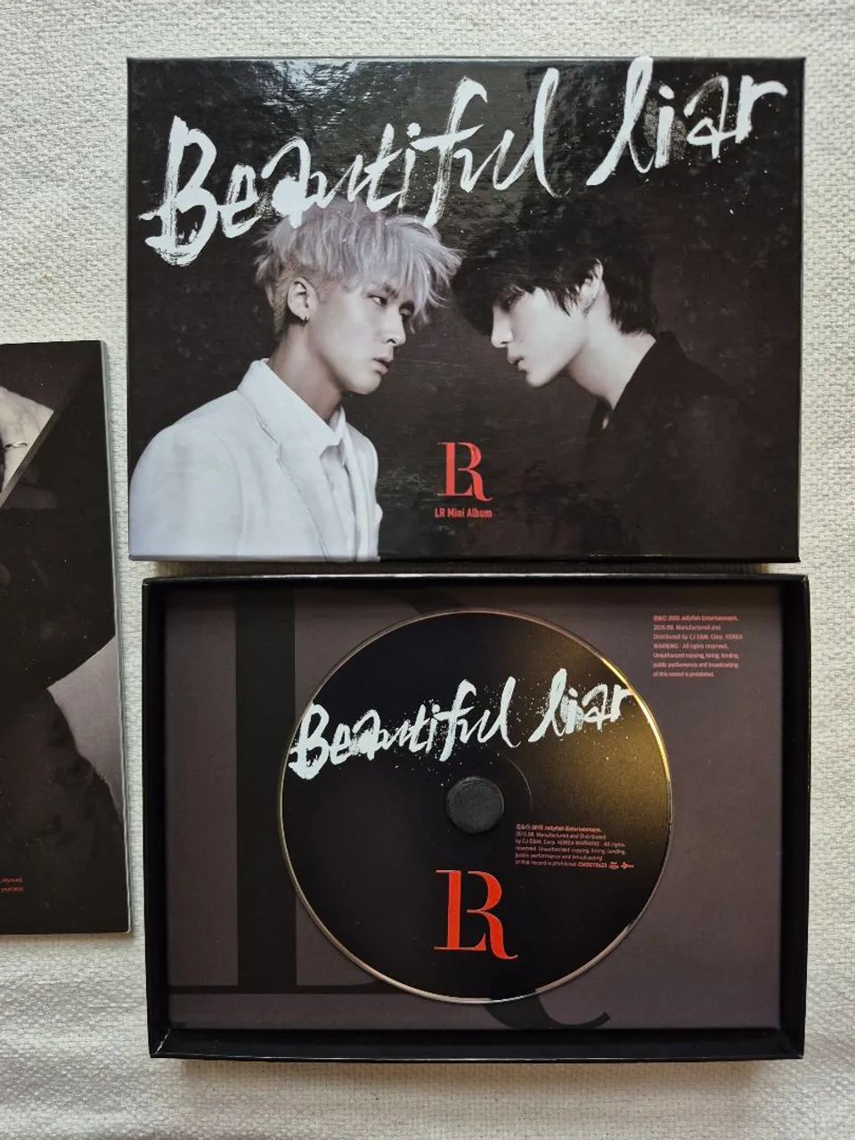 Album K-Pop VIXX LR - Beautiful Liar + inserts Leo - Foto 4