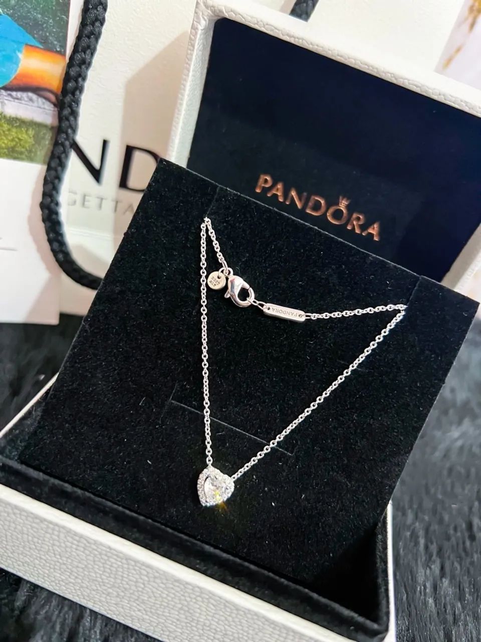 Colar Pandora amor eterno  - Foto 4