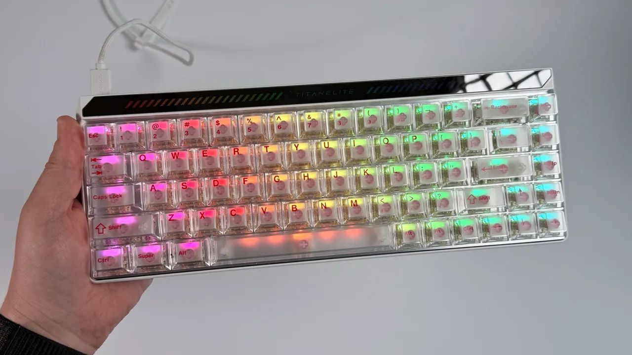 Teclado Titan68 Turbo 68% Magnético - Foto 2