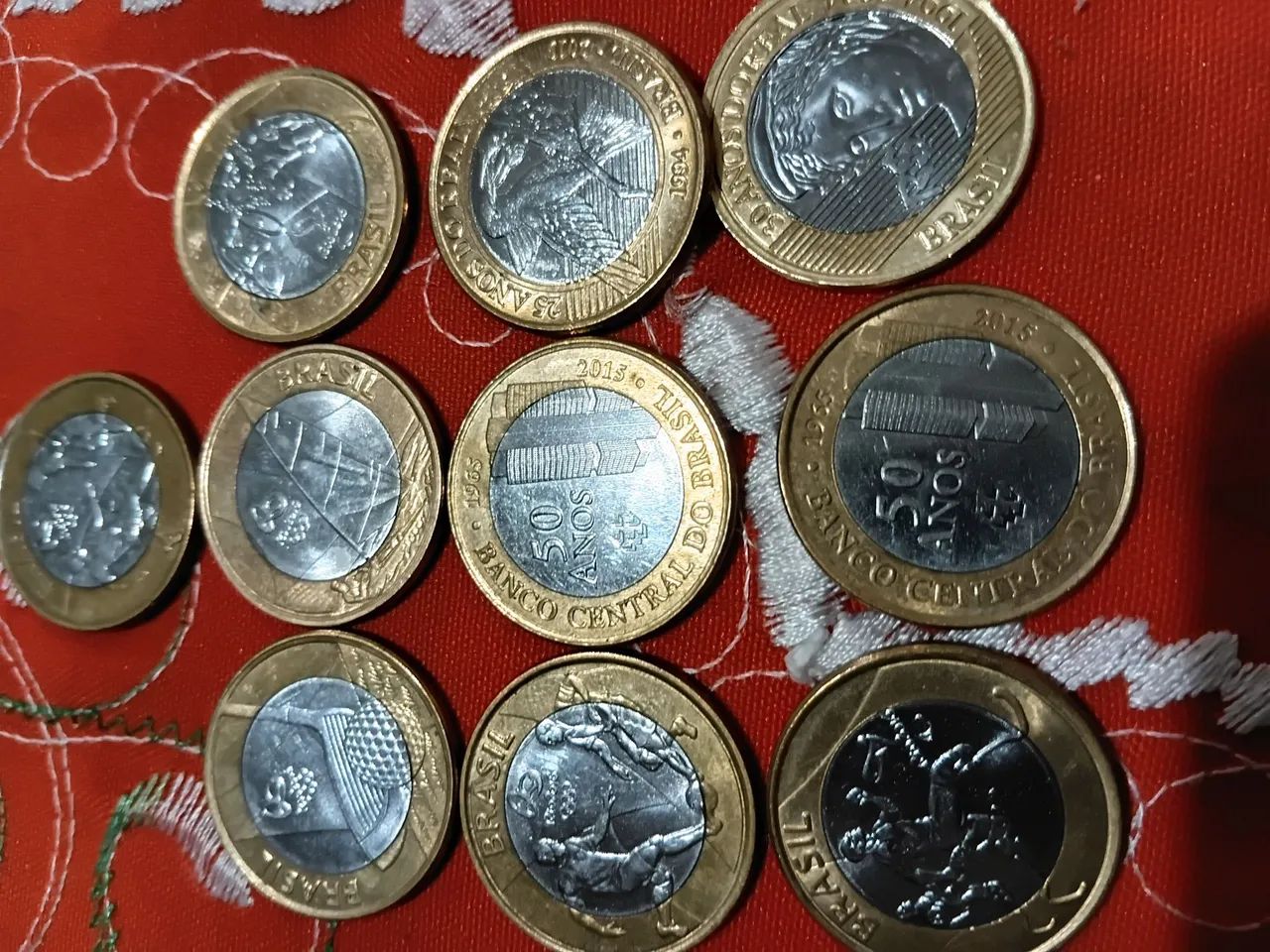 Moedas colecionador 
