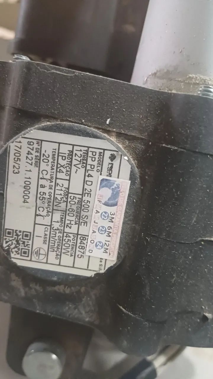 Motor elétrico e braço para portão pivotante - Foto 3
