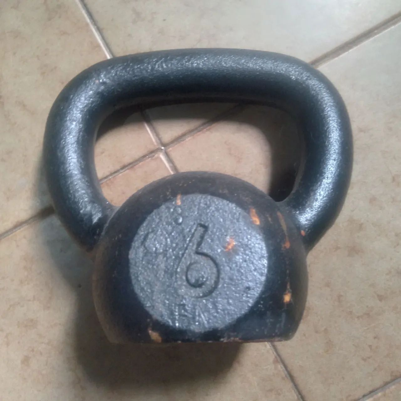 Kettlebell 6kg pintado