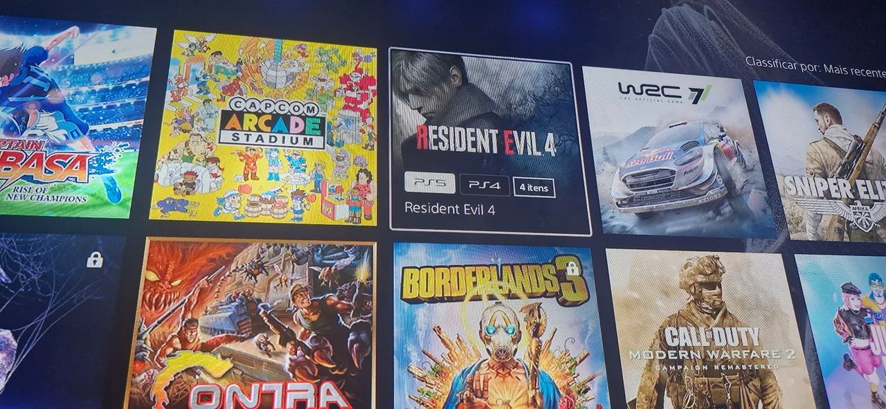 Ps5 slim 1TB com GTA 6 na caixa e muitos jogos  - Foto 4