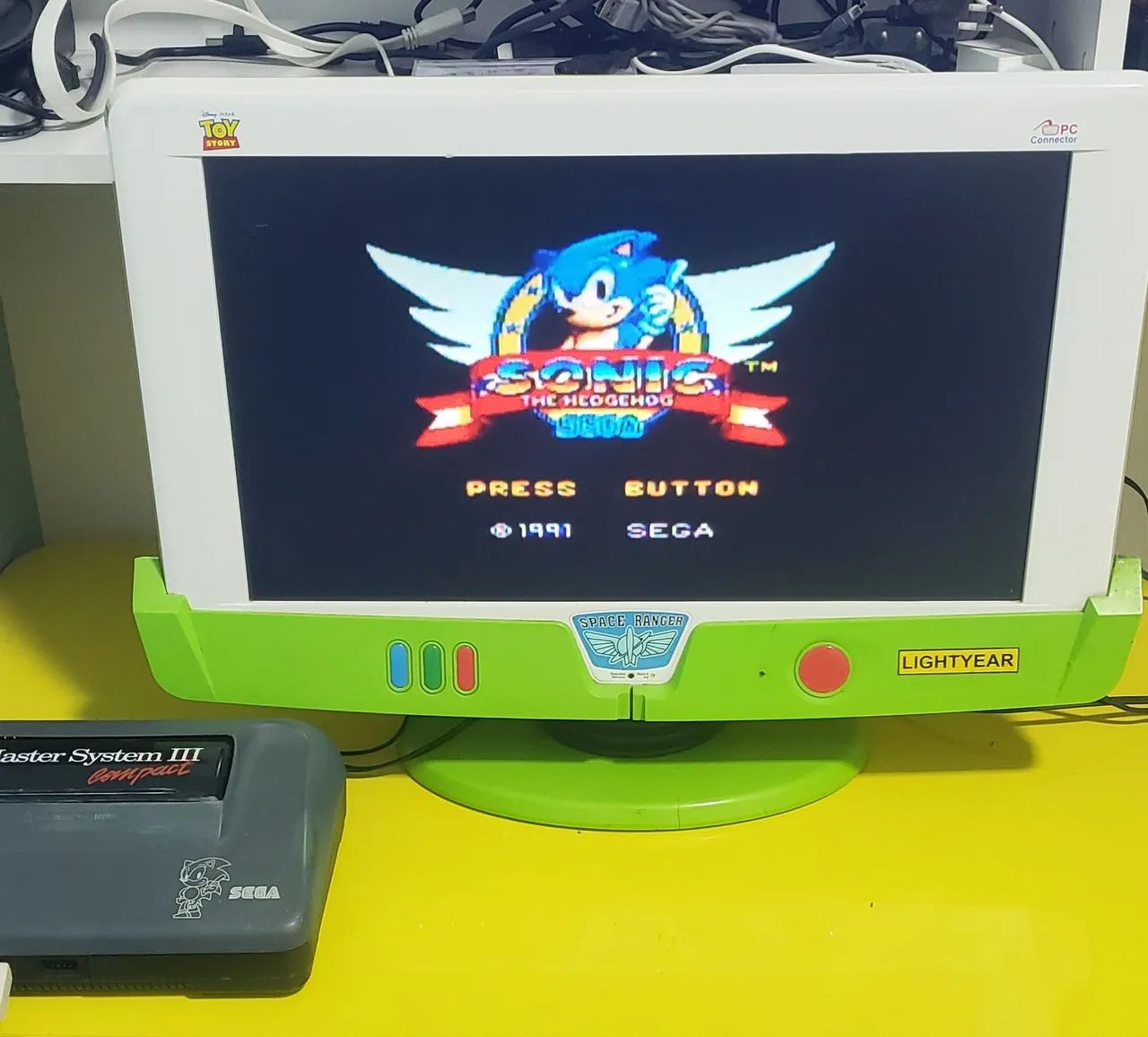 Master System 3 com Sonic na memória  - Foto 4