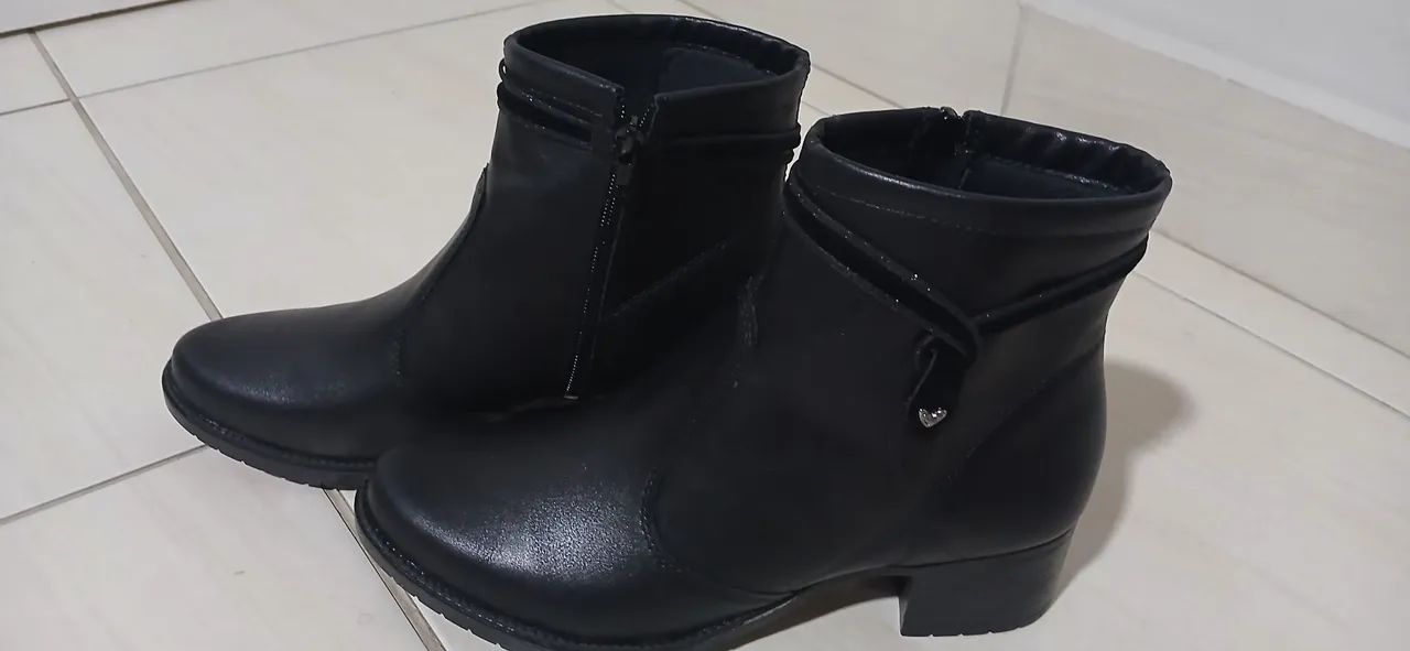 Bota cano curto 