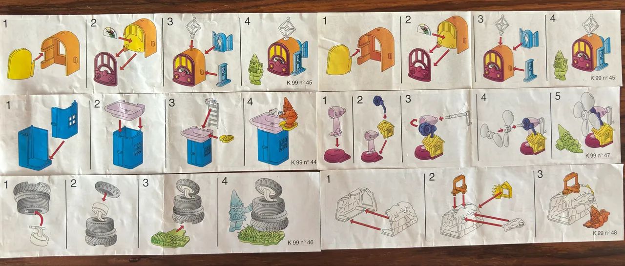 Kinder ovo Gnomos casas  - Foto 3