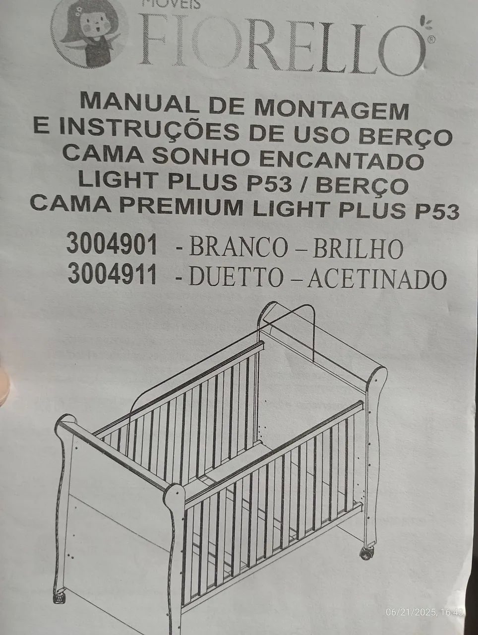Berço branco - Foto 2