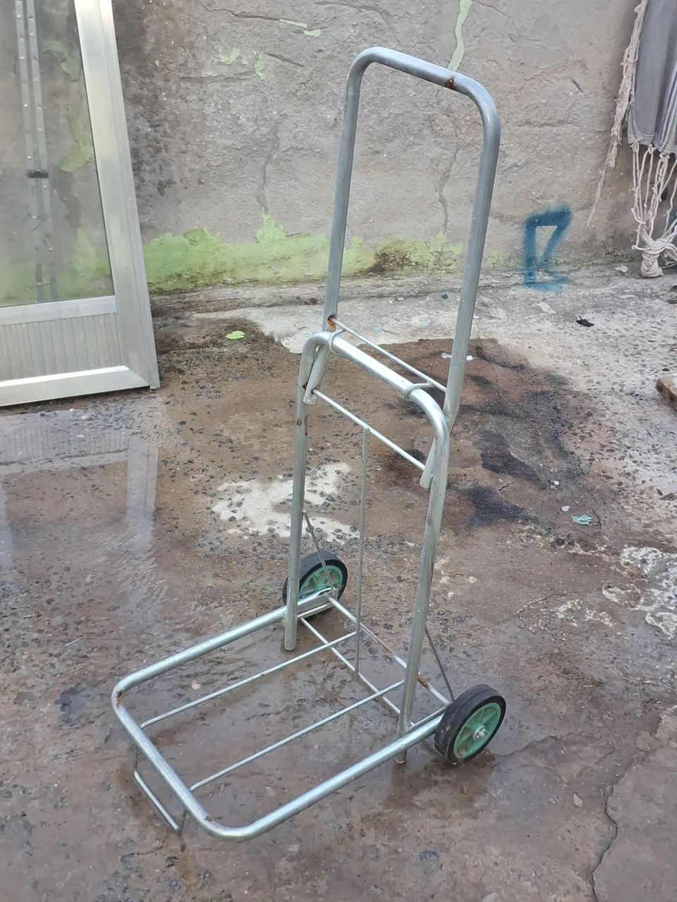 Carrinho de compra com bolsa impermeável 