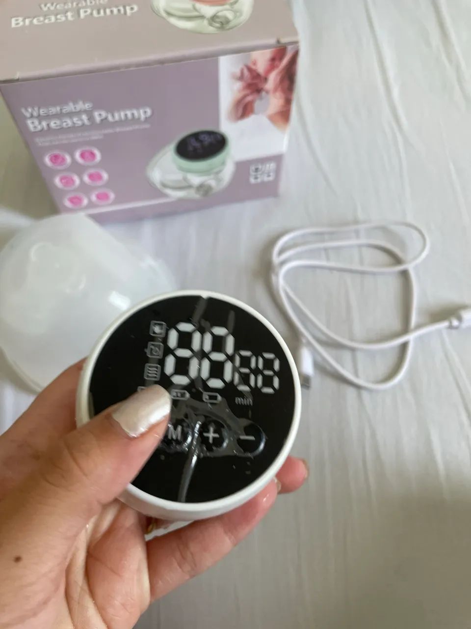 Bomba elétrica amamentação  - Foto 3