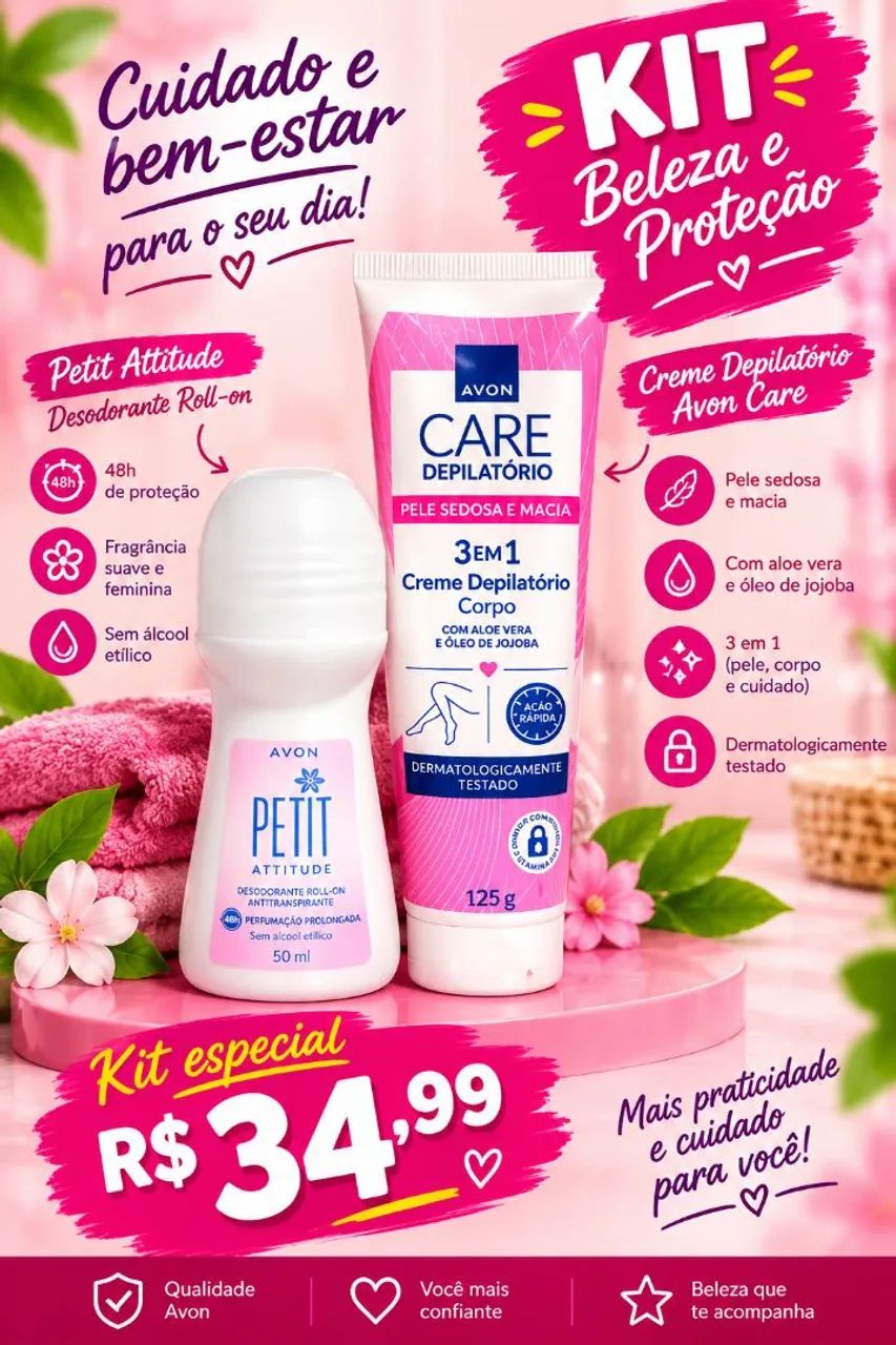 Kits de Beleza a partir de R$36;99 - Foto 5