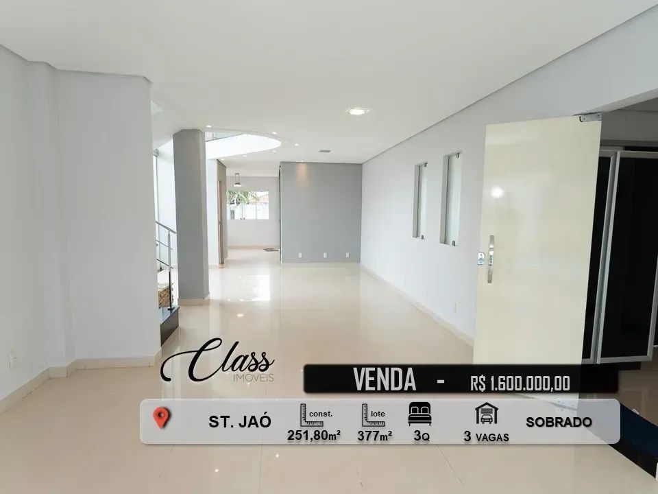 Sobrado ST. JAÓ COM 252m² com 3 quartos em Setor Jaó - Goiânia - GO - Foto 4