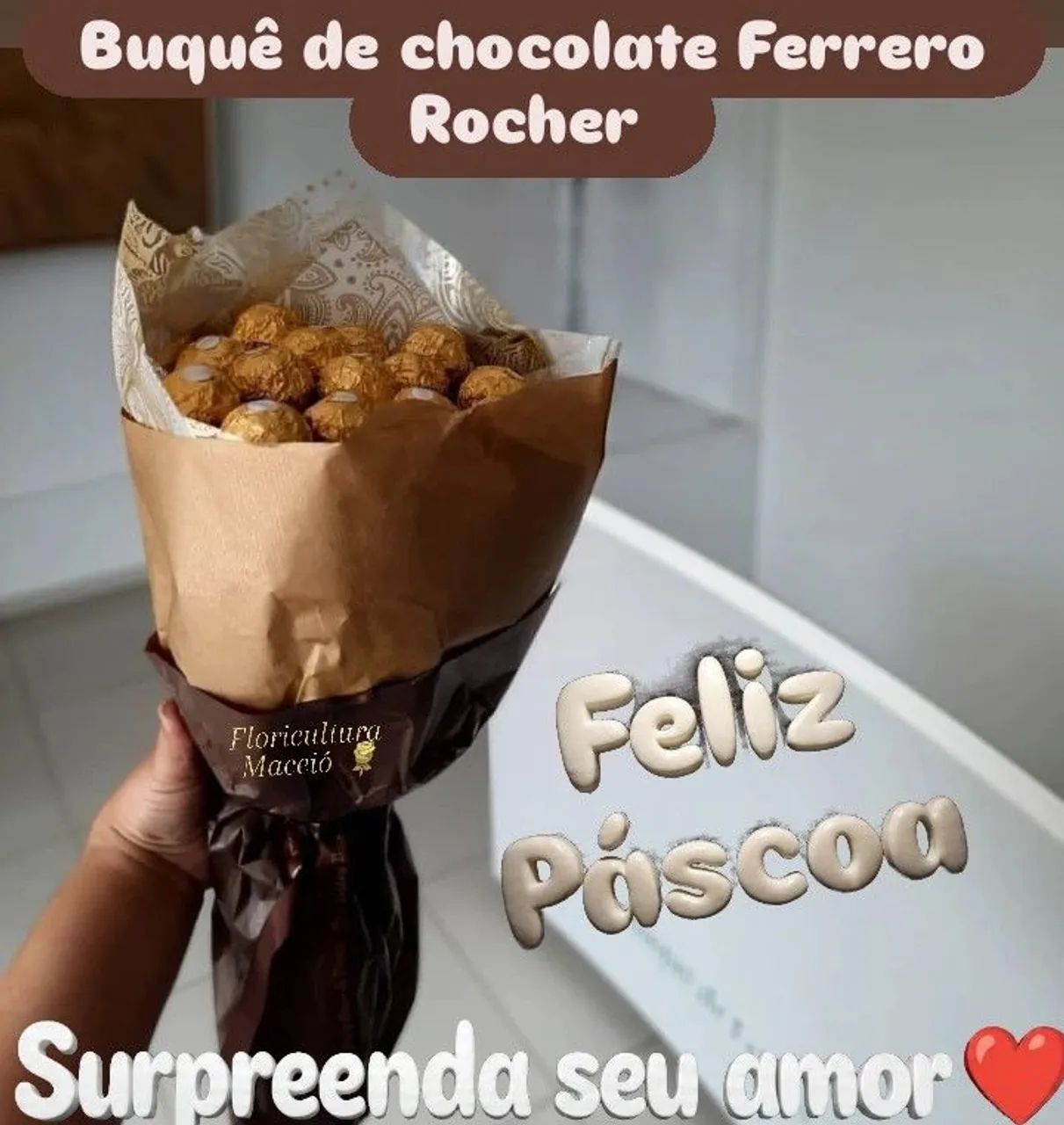 BUQUÊ DE CHOCOLATE  - Foto 3