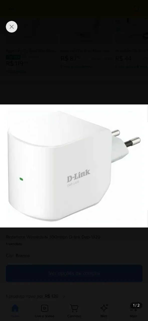 Repetidor de sinal D-link - Foto 2