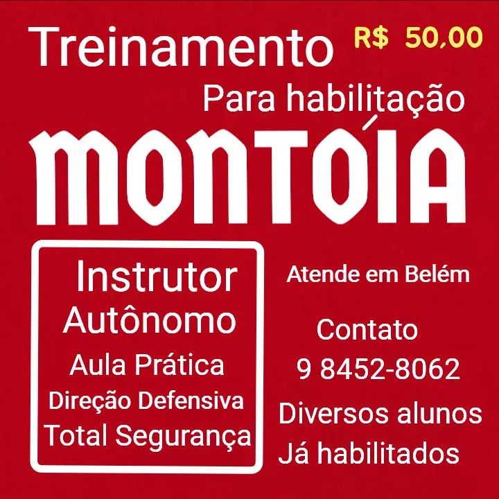 TREINAMENTO PARA HABILITAÇÃO 