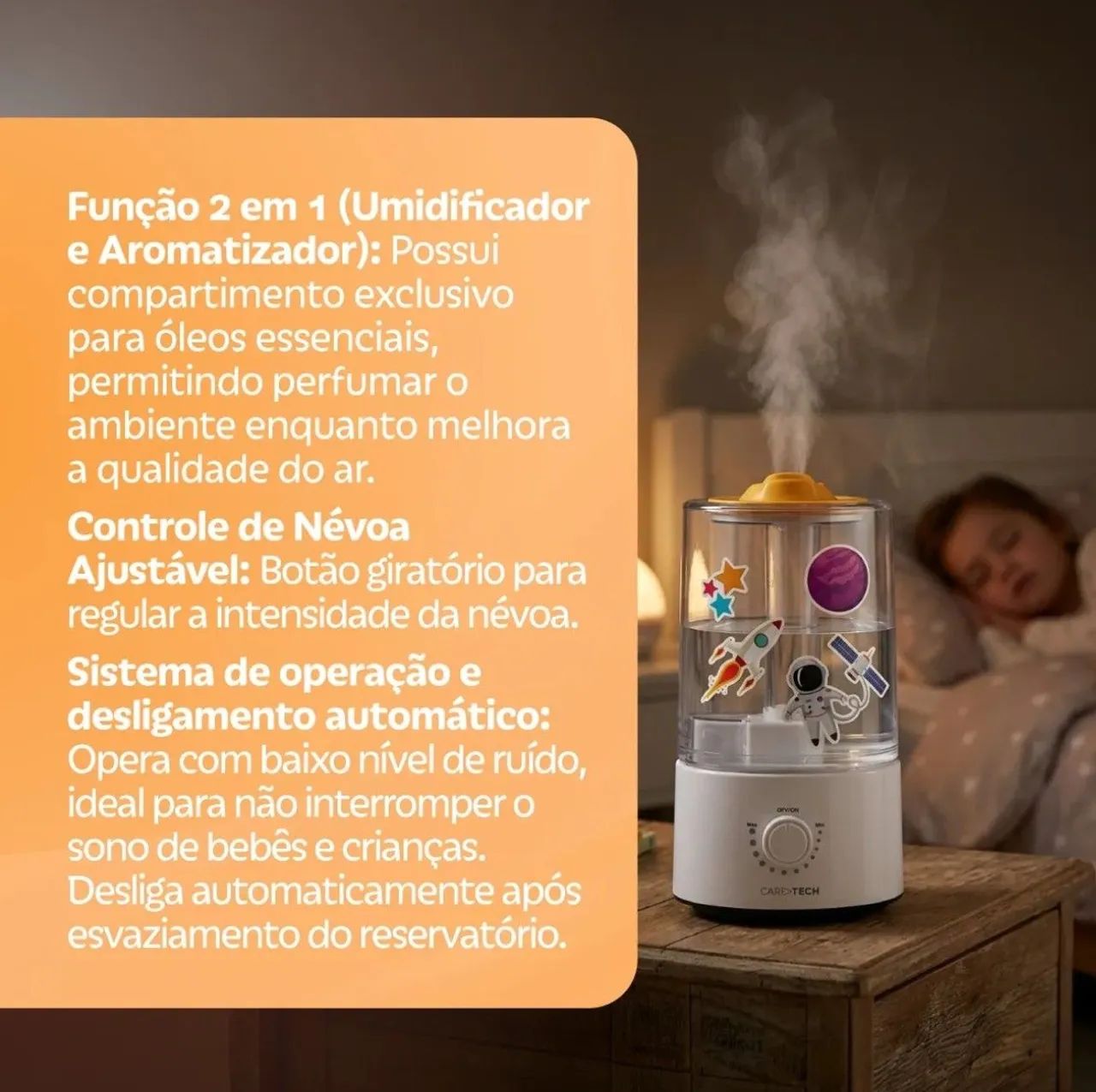 Umidificador e aromatizador  - Foto 3