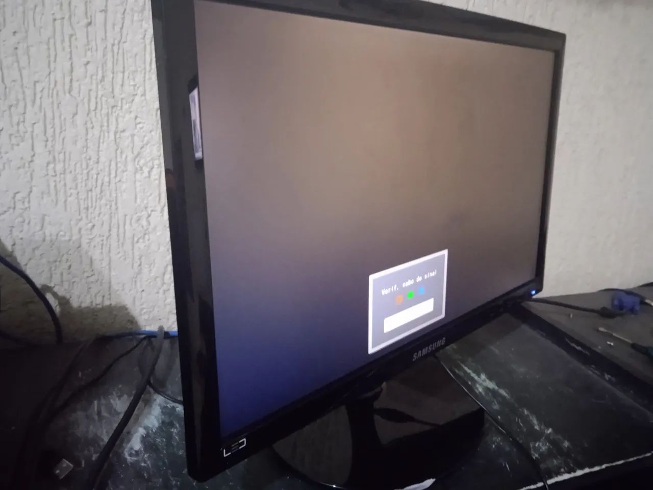 Monitor Samsung led 20 polegadas completo  - Foto 3