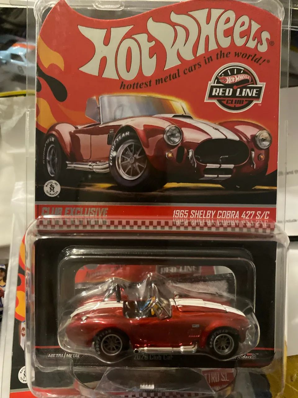 Hot wheels RLC 1965 Shelby cobra 427 S/C 