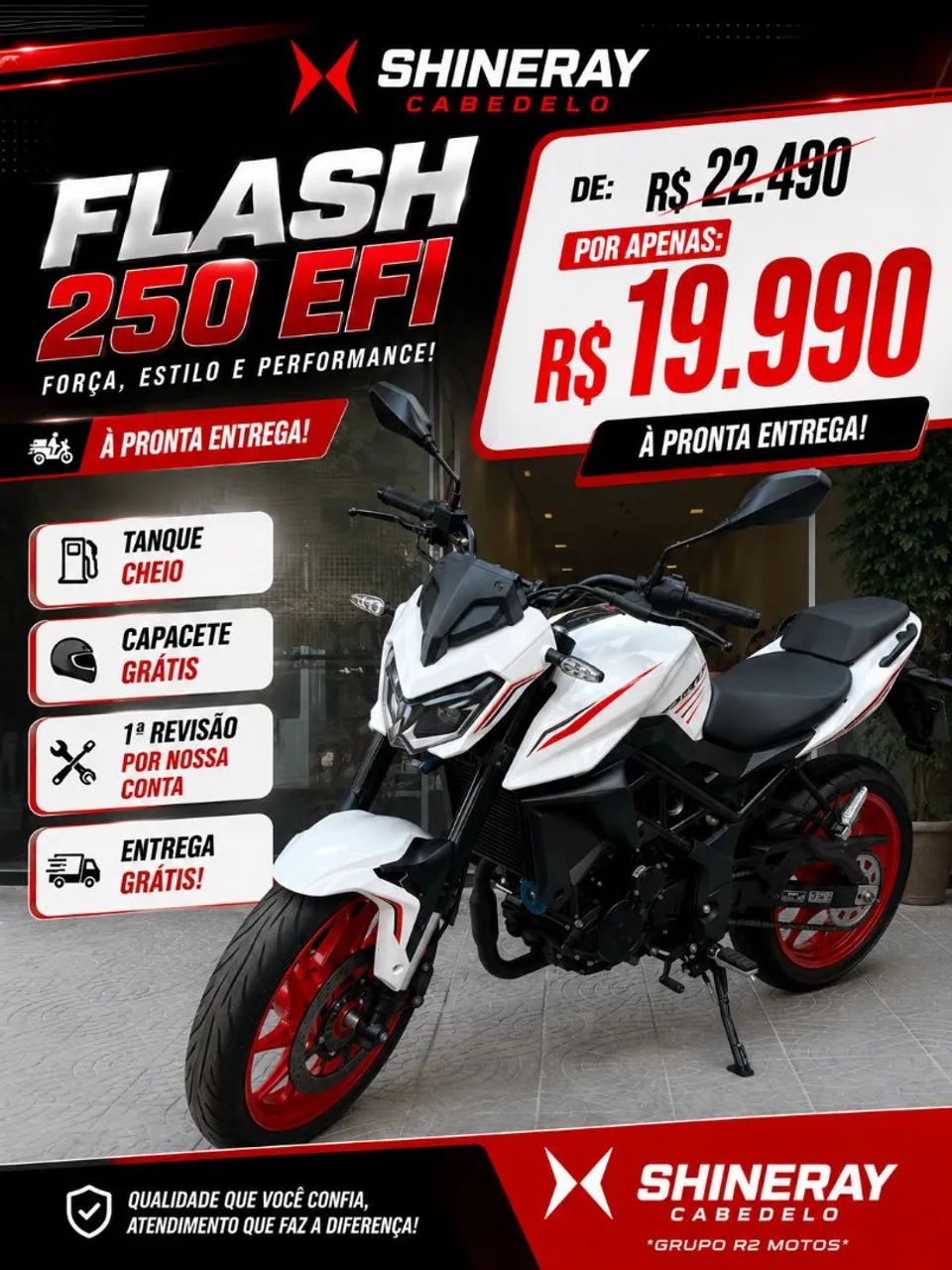 FLASH 250 SHINERAY 