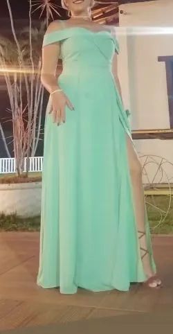 Vestido cor verde menta  - Foto 2