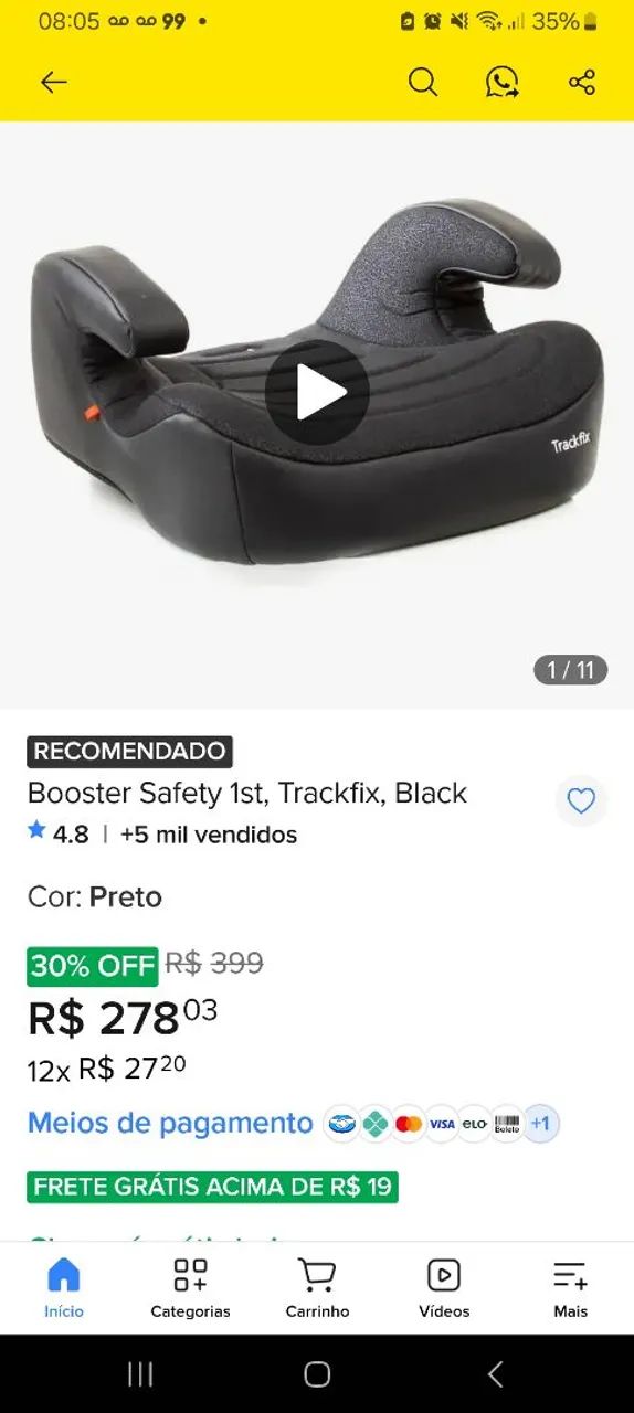 Assento de carro para crianças  - Foto 2