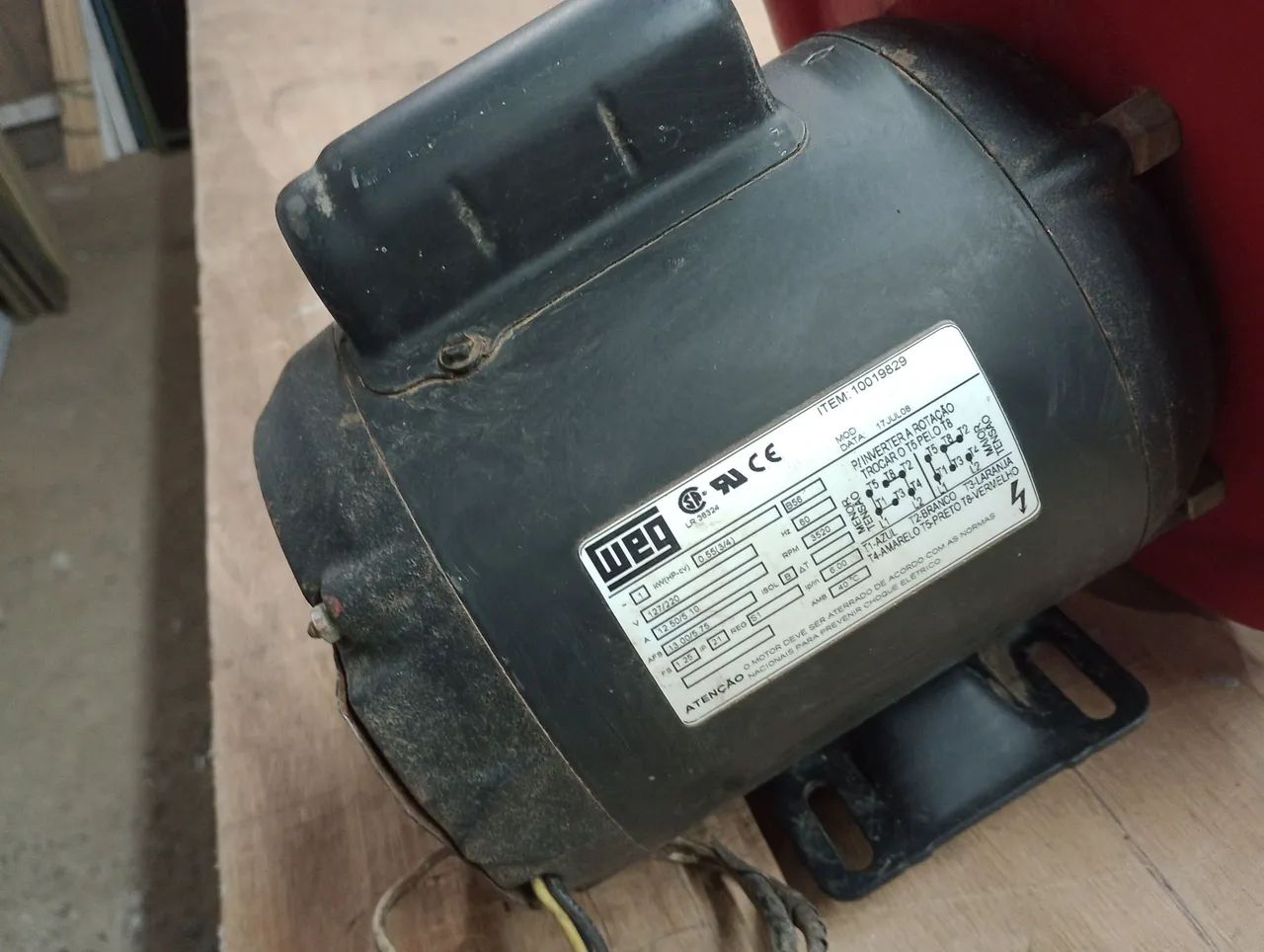 Motor monofásico 