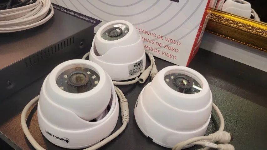  Kit de Segurança Fullsec + DVR Protec Completo com HD - Foto 3