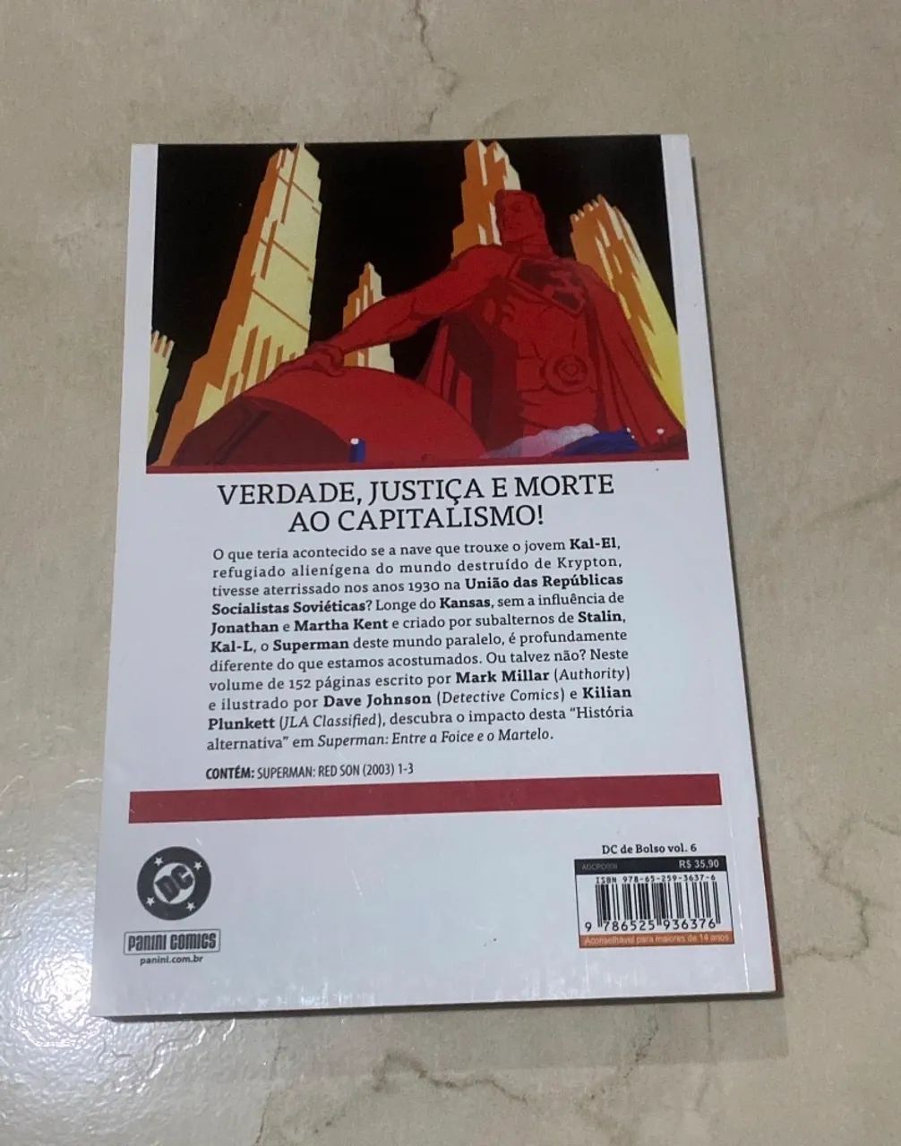 HQ Superman entre a foice e o martelo - Foto 2