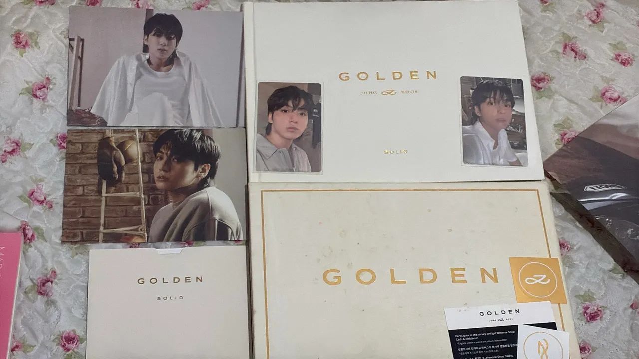 BTS - Álbum Golden JK 