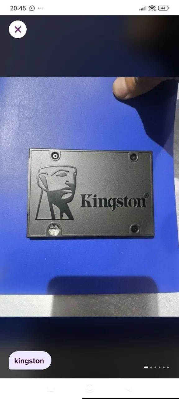 SSD Kingston 960gb em excelente estado de funcionamento e qualidade 
