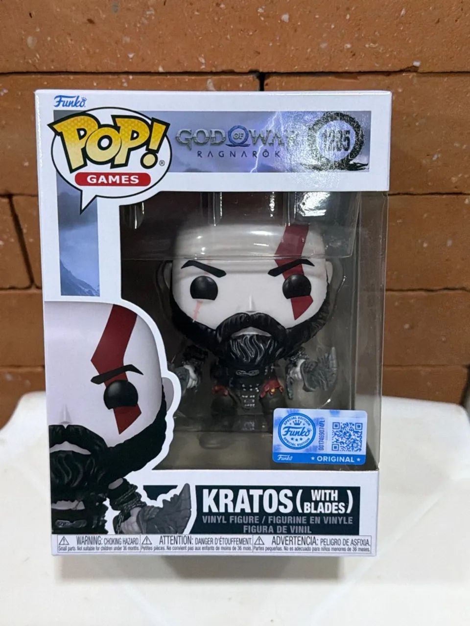 FUNKO POP KRATOS WITH BLADES 1285