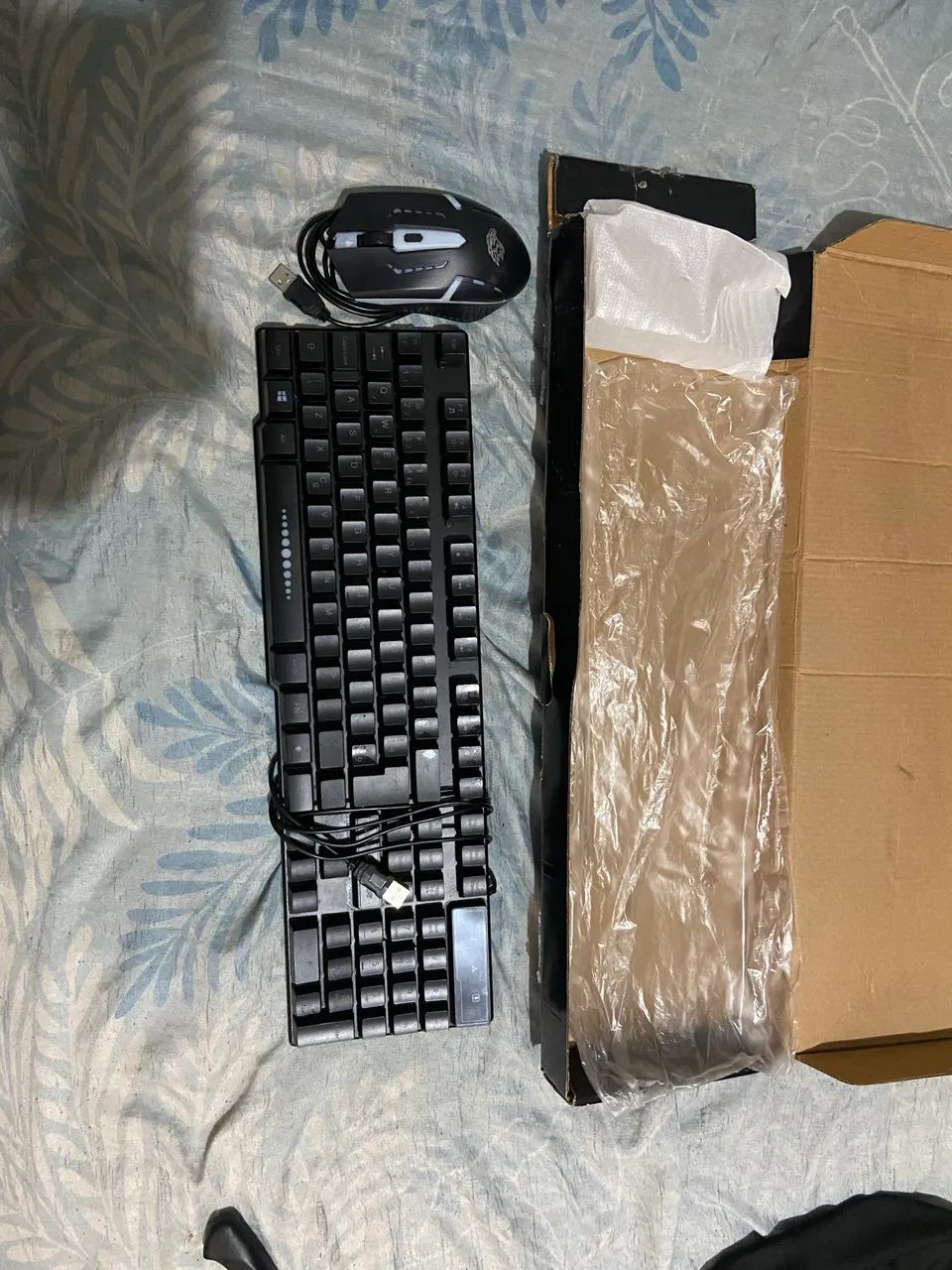 Kit teclado e mouse 