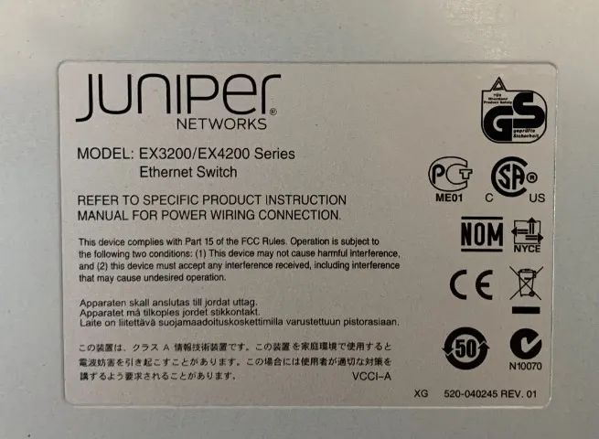 Switch Juniper EX4200-24PX - Foto 5