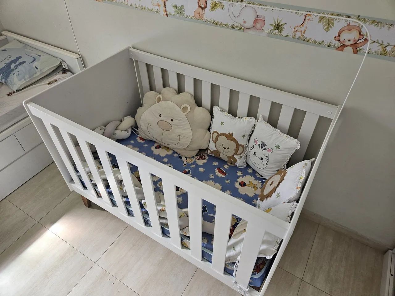 Berço Americano + Colchão Ortobom 