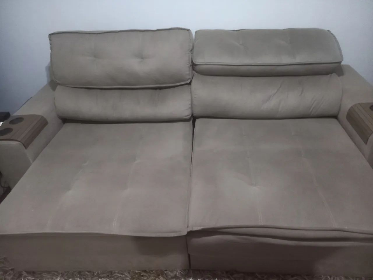 Vendo sofá retratil e reclinavel - Foto 4