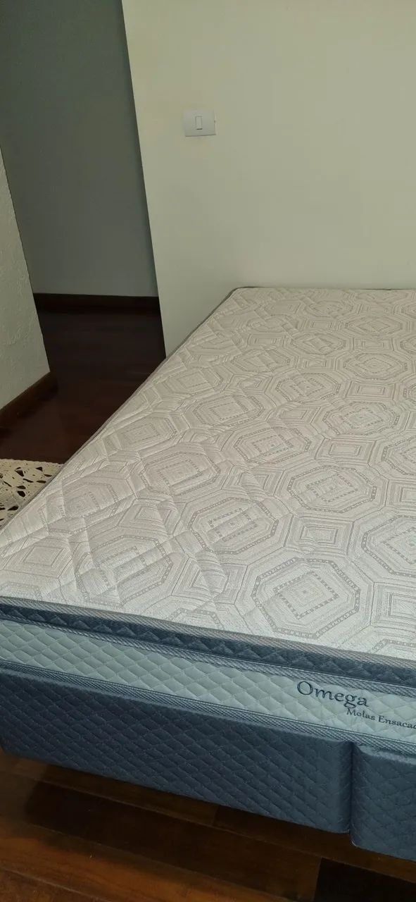 Cama box queen pouco usada - Foto 4
