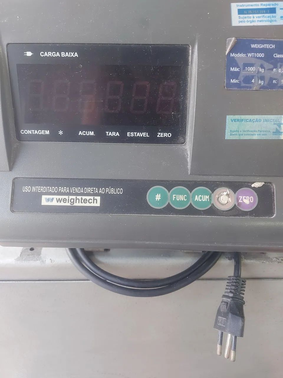 Balança industrial até 1000kg - Foto 3