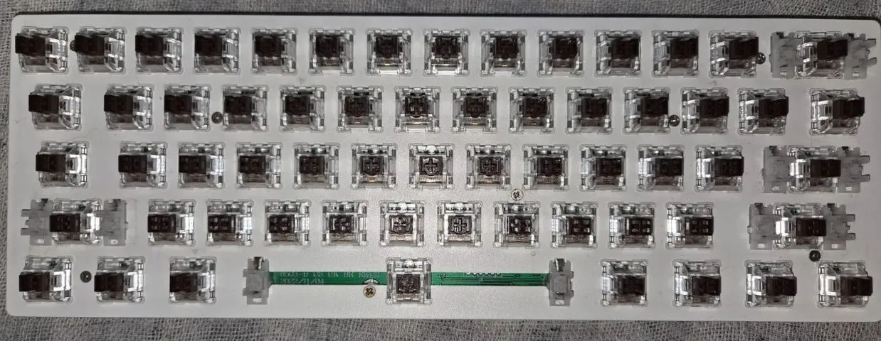 Machenike K500-B61 - Teclado mecânico 60% Switch marrom - Foto 3