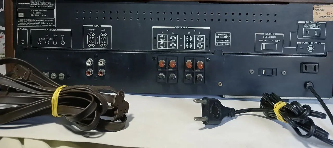 Tape deck toshiba tmc 7560 - Foto 5