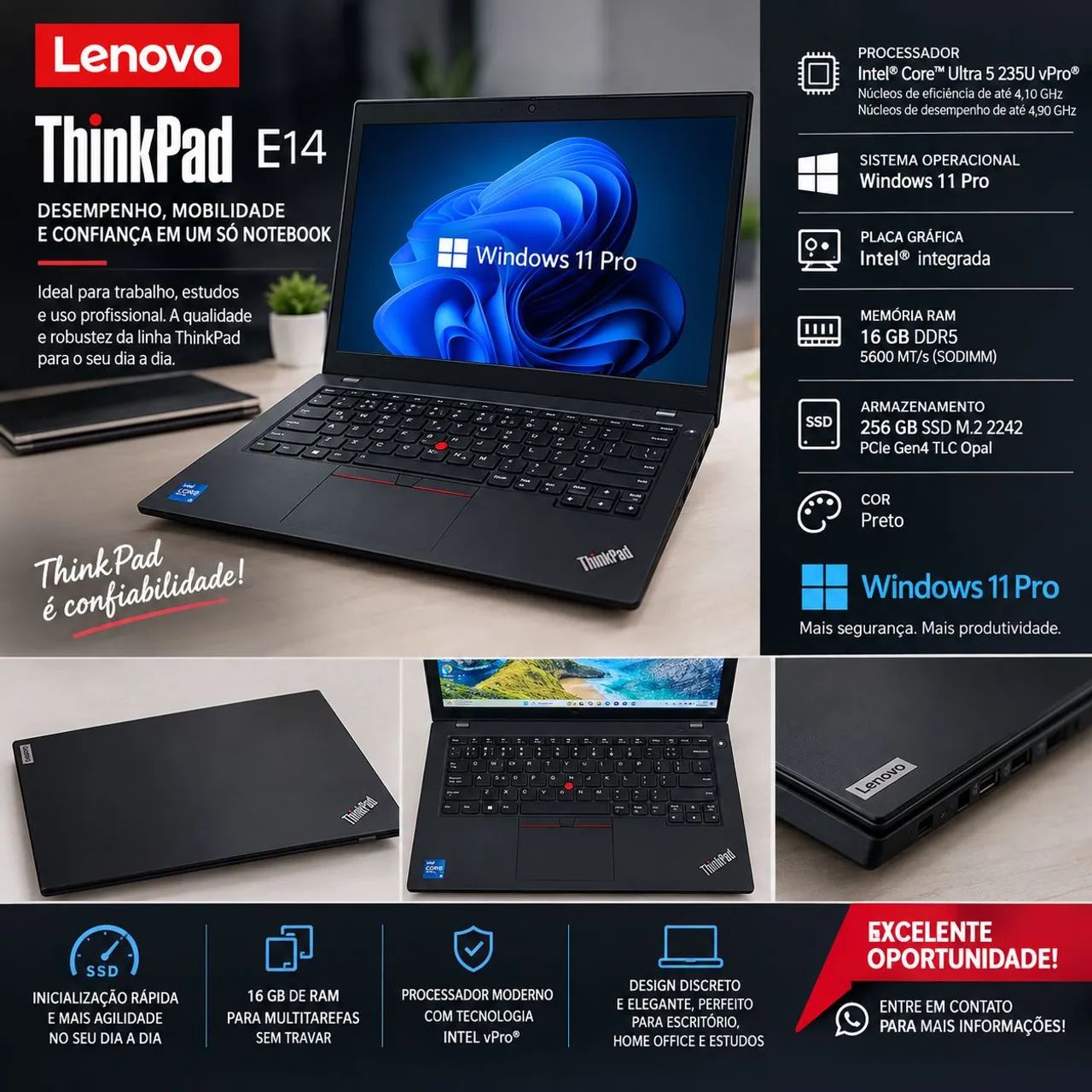 Notebook Lenovo ThinkPad L14