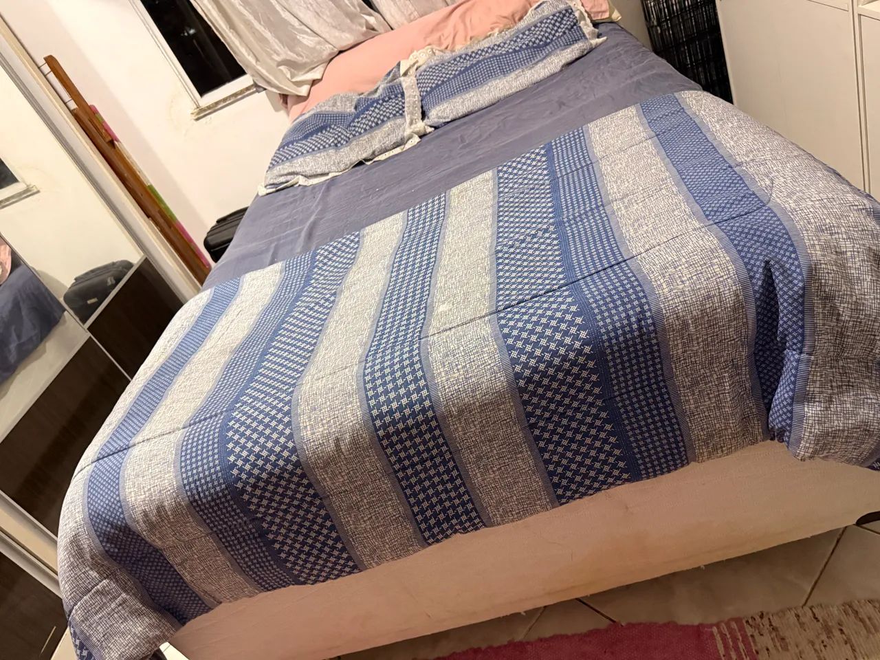 Cama de casal completa em perfeito estado  - Foto 3