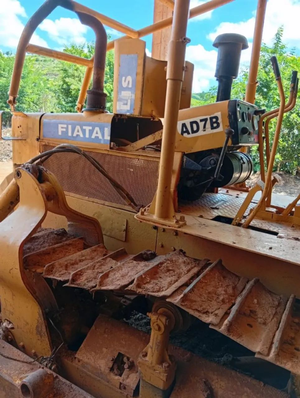 Trator esteira Ad7b  - Foto 2